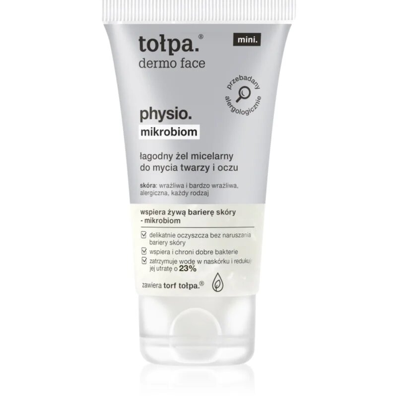Tołpa Dermo Face Physio Mikrobiom micelarni čistilni gel 75 ml