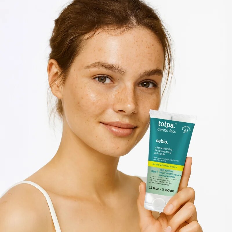 Tołpa Dermo Face Sebio čistilni piling gel za obraz 150 ml