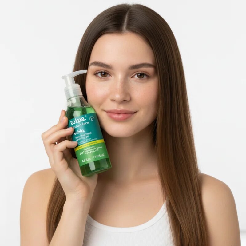 Tołpa Dermo Face Sebio gel za umivanje obraza 195 ml