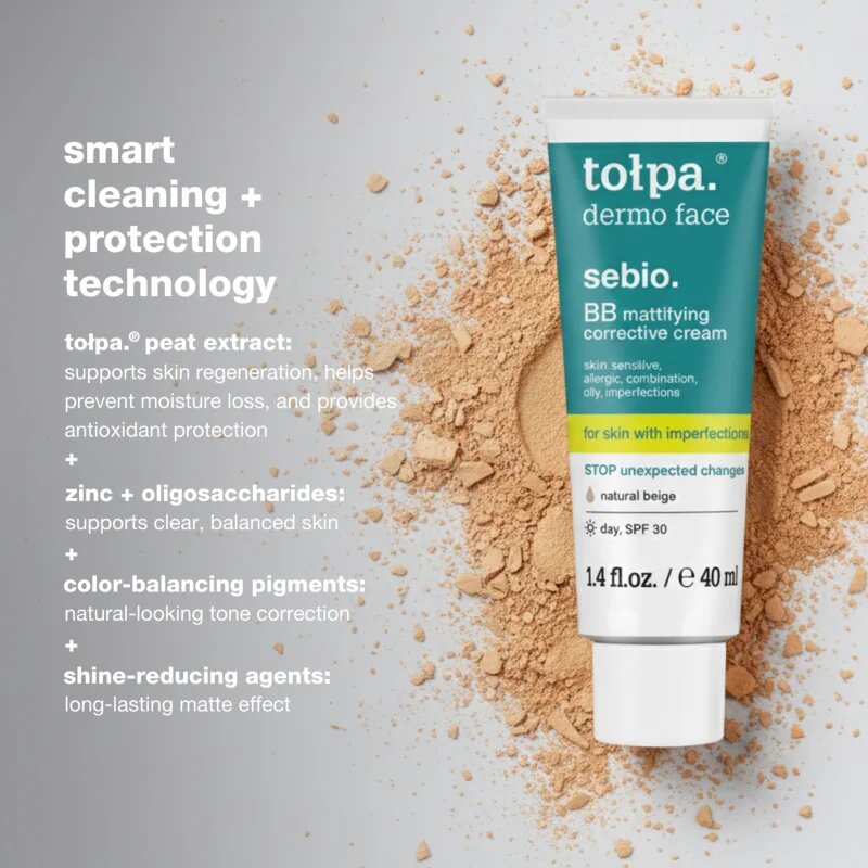 Tołpa Dermo Face Sebio matirajoča BB krema 40 ml