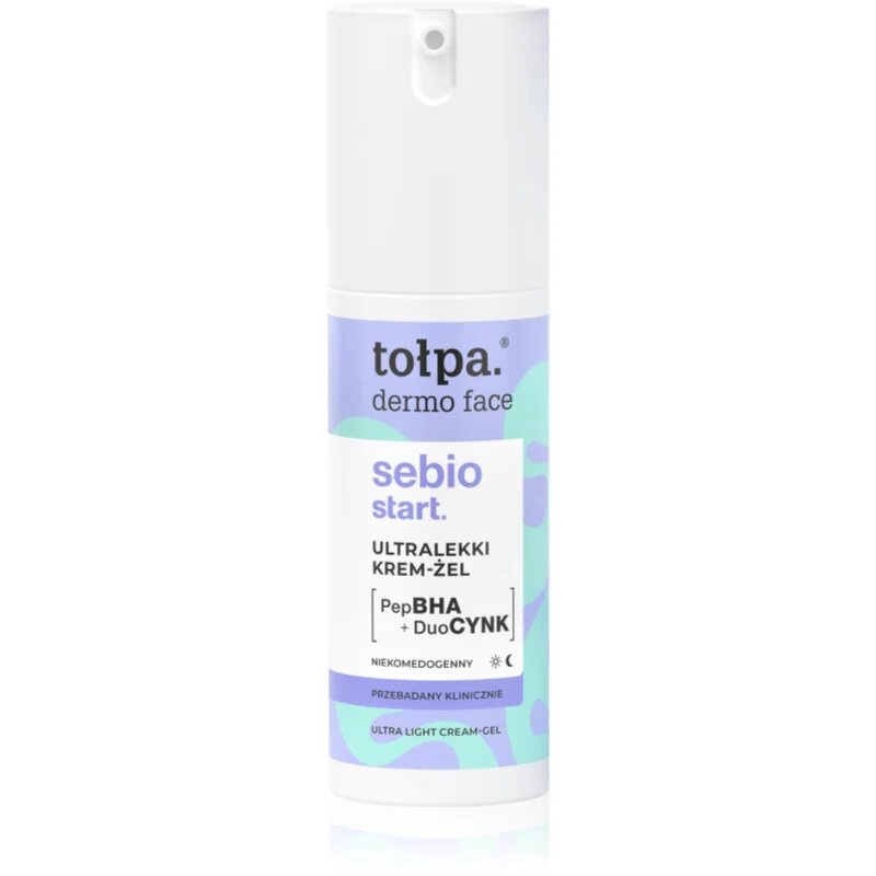 Tołpa Dermo Face Sebio Start izjemno lahka vlažilna krema 50 ml