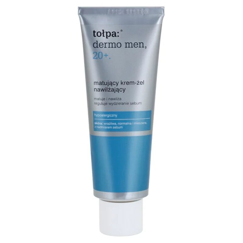 Tołpa Dermo Men 20+ matirajoča gelasta krema z vlažilnim učinkom 40 ml