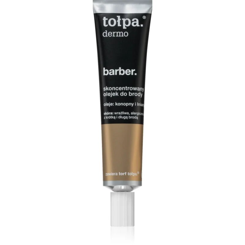 Tołpa Dermo Men Barber hranilno olje za obraz in brado 40 ml