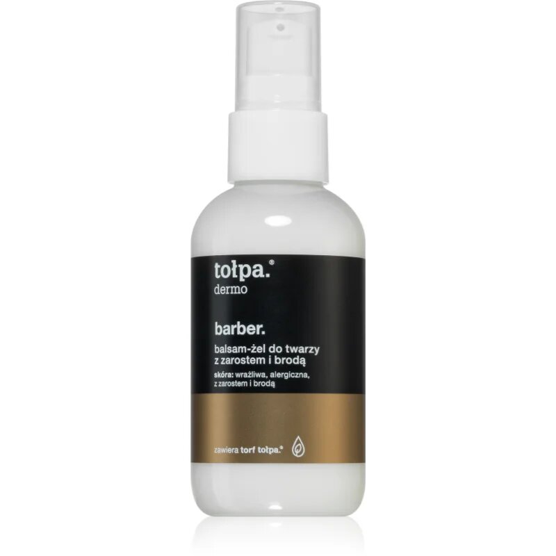 Tołpa Dermo Men Barber mehčalni balzam-gel za moške z brado 75 ml