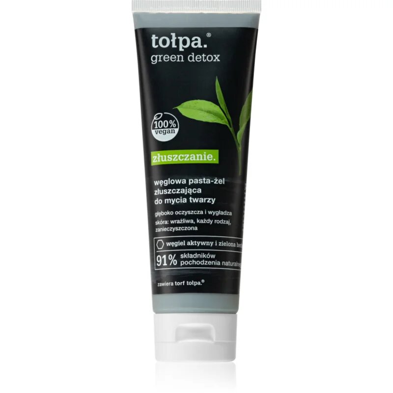 Tołpa Green Detox čistilna piling pasta 125 ml