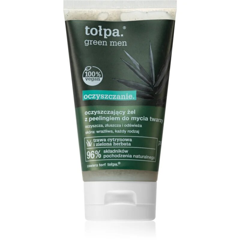 Tołpa Green Men čistilni piling gel z vlažilnim učinkom 150 ml