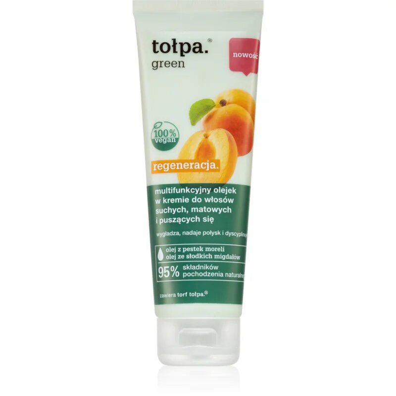 Tołpa Green Regeneration vlažilno in hranilno olje za lase v kremi 125 ml