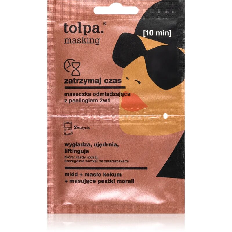 Tołpa Masking pomlajevalna maska za obraz 2x5 ml