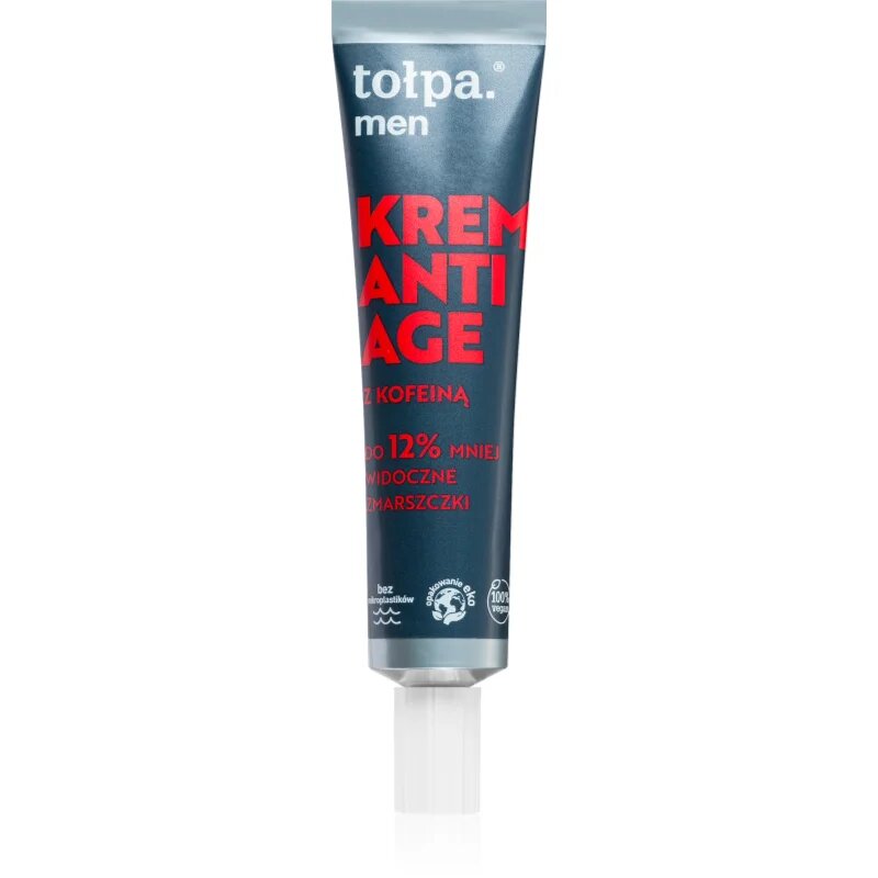 Tołpa Men gladilna krema za obraz za korekcijo znakov staranja s kofeinom za moške 40 ml