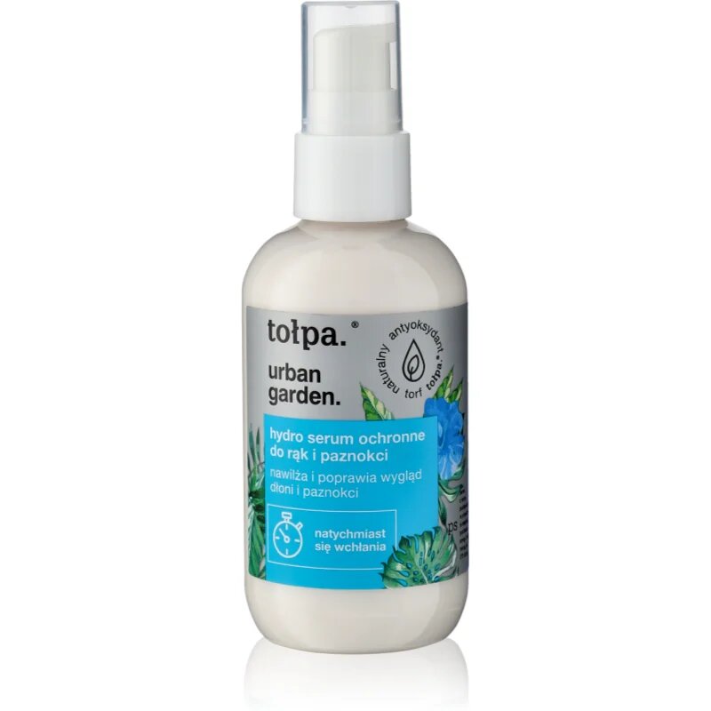 Tołpa Urban Garden Protective Hydro Serum intenzivno vlažilni serum za roke in nohte 100 ml