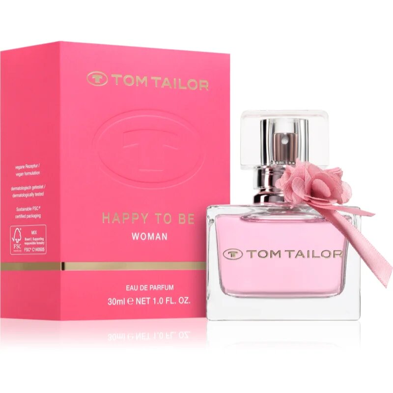 Tom Tailor Happy To Be parfumska voda za ženske 30 ml