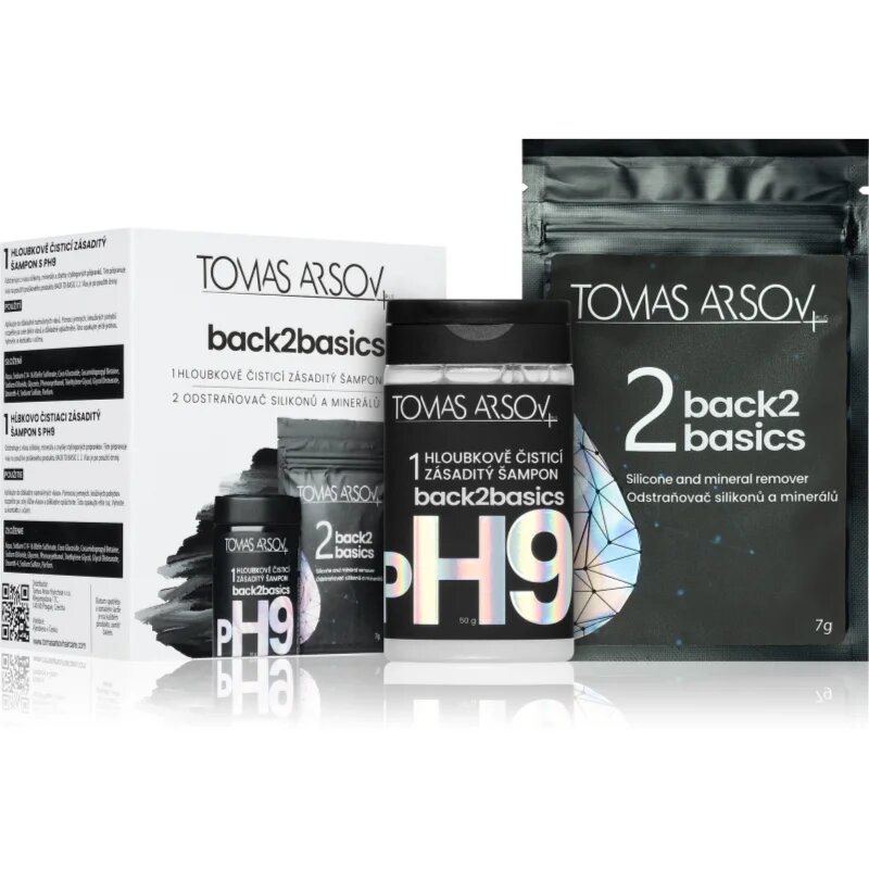 Tomas Arsov BACK2BASICS set za globinsko čiščenje za vse tipe las