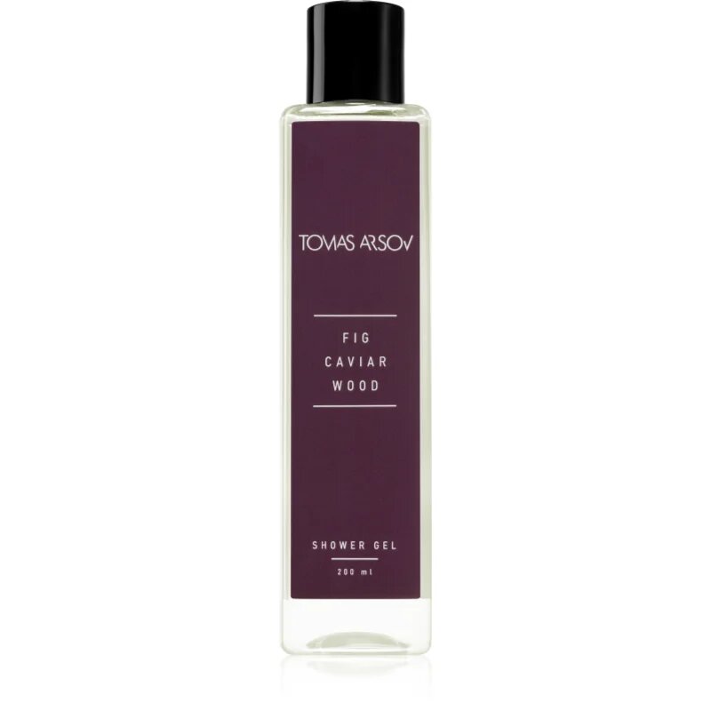 Tomas Arsov Fig Caviar Wood parfumirani gel za prhanje s poživljajočim učinkom 200 ml