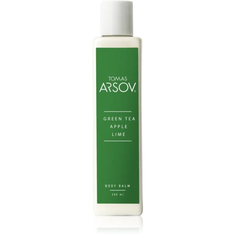 Tomas Arsov Green Tea Apple Lime Body Balm odišavljen balzam za telo z vlažilnim učinkom 200 ml