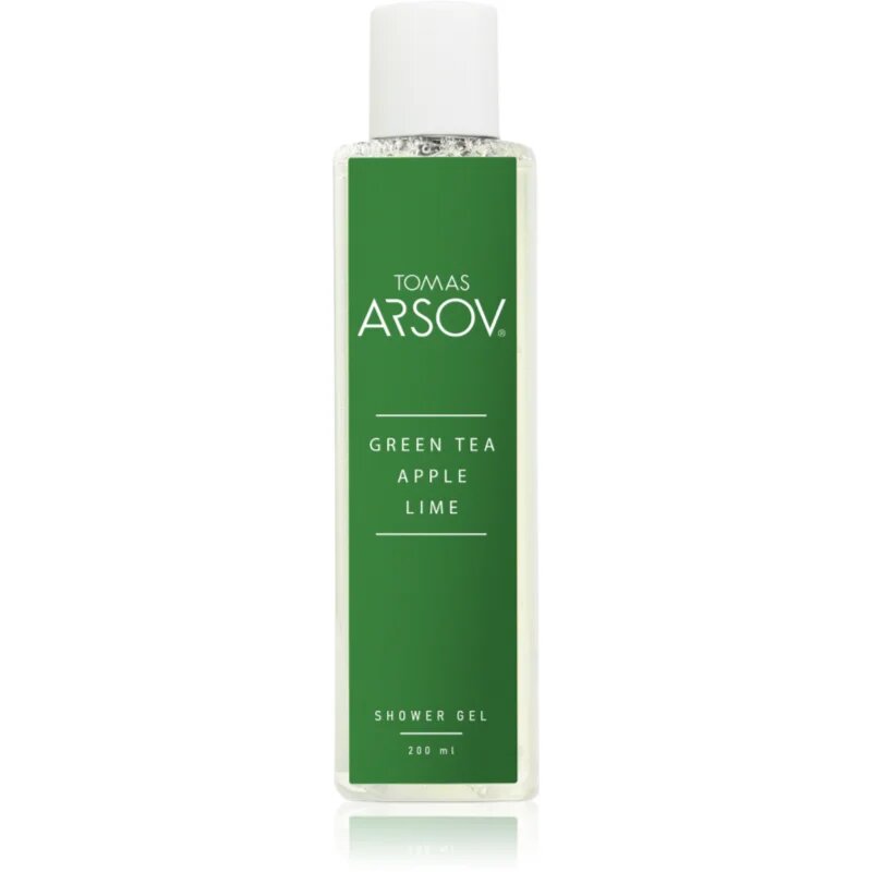 Tomas Arsov Green Tea Apple Lime Shower Gel parfumirani gel za prhanje 200 ml