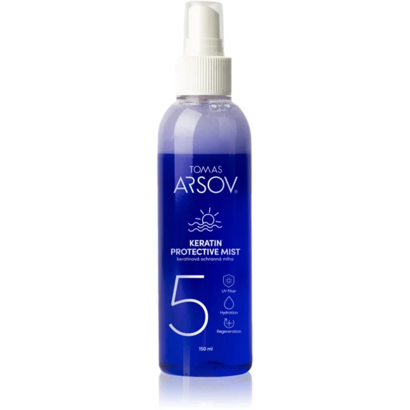 Tomas Arsov Keratin Protective Mist keratinsko pršilo za nevtralizacijo rumenih odtenkov 150 ml