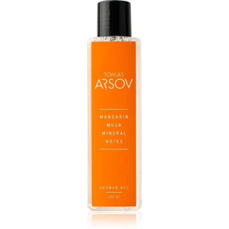 Tomas Arsov Mandarin Musk Mineral Notes Shower gel parfumirani gel za prhanje z vonjem Mandarin 200 ml