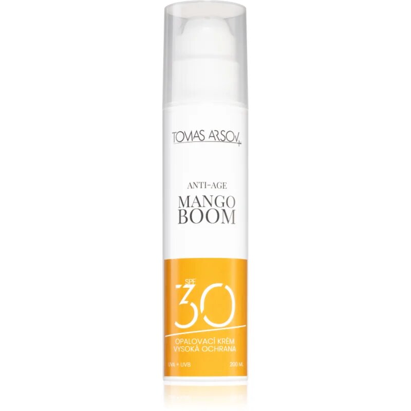 Tomas Arsov Mango Boom krema za sončenje za telo in obraz 200 ml