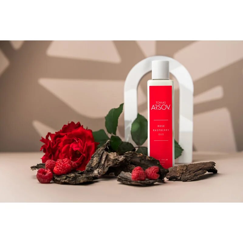 Tomas Arsov Rose Raspberry Oud Body Balm losjon za telo 200 ml