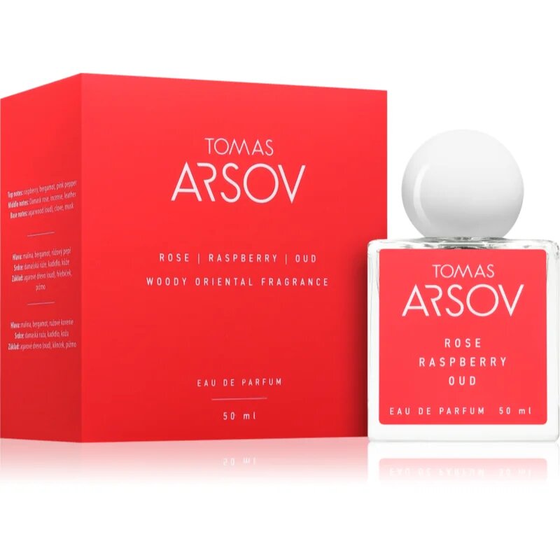 Tomas Arsov Rose Raspberry Oud parfumska voda uniseks 50 ml