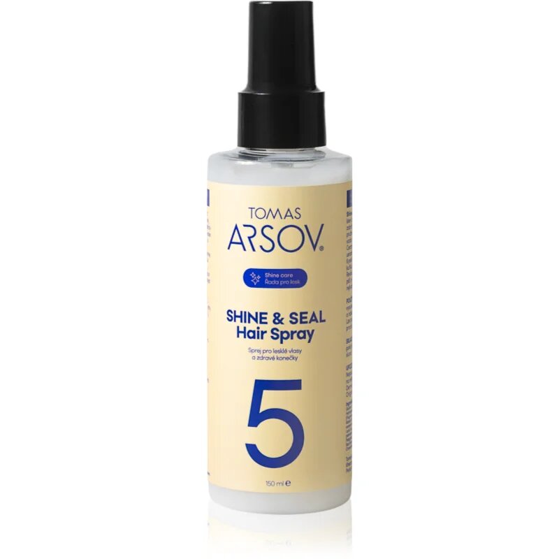 Tomas Arsov SHINE & SEAL pršilo za lase za sijaj in mehkobo las 150 ml