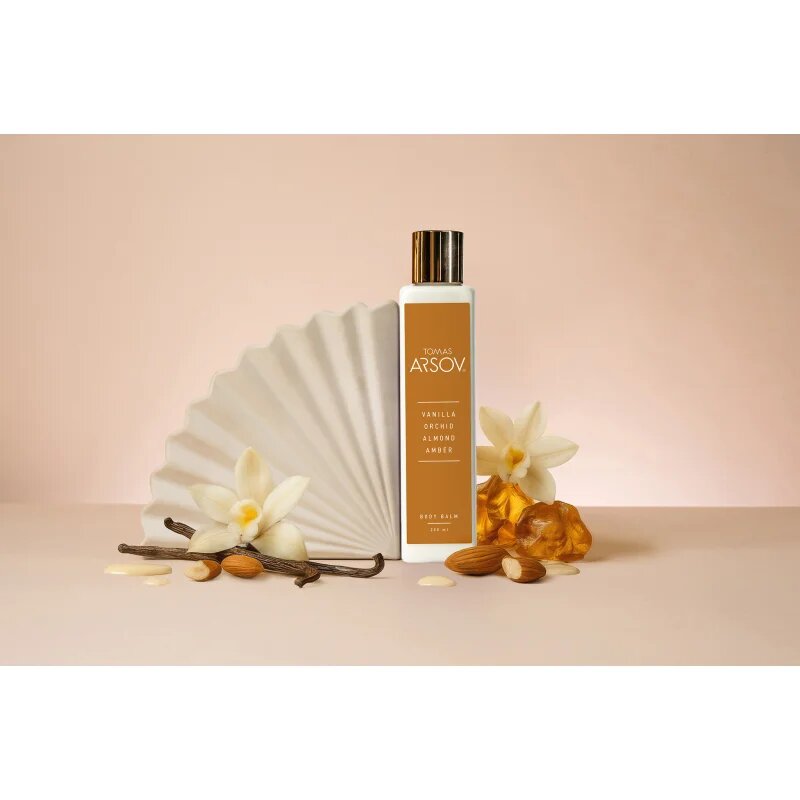 Tomas Arsov Vanilla Almond Milk Amber Body balm parfumirani losjon za telo 200 ml