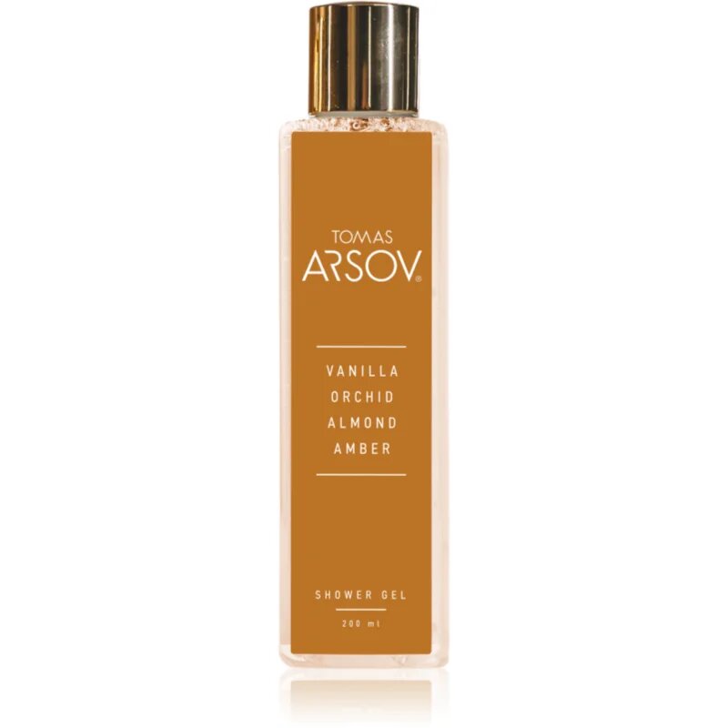 Tomas Arsov Vanilla Almond Milk Amber Shower gel parfumirani gel za prhanje 200 ml