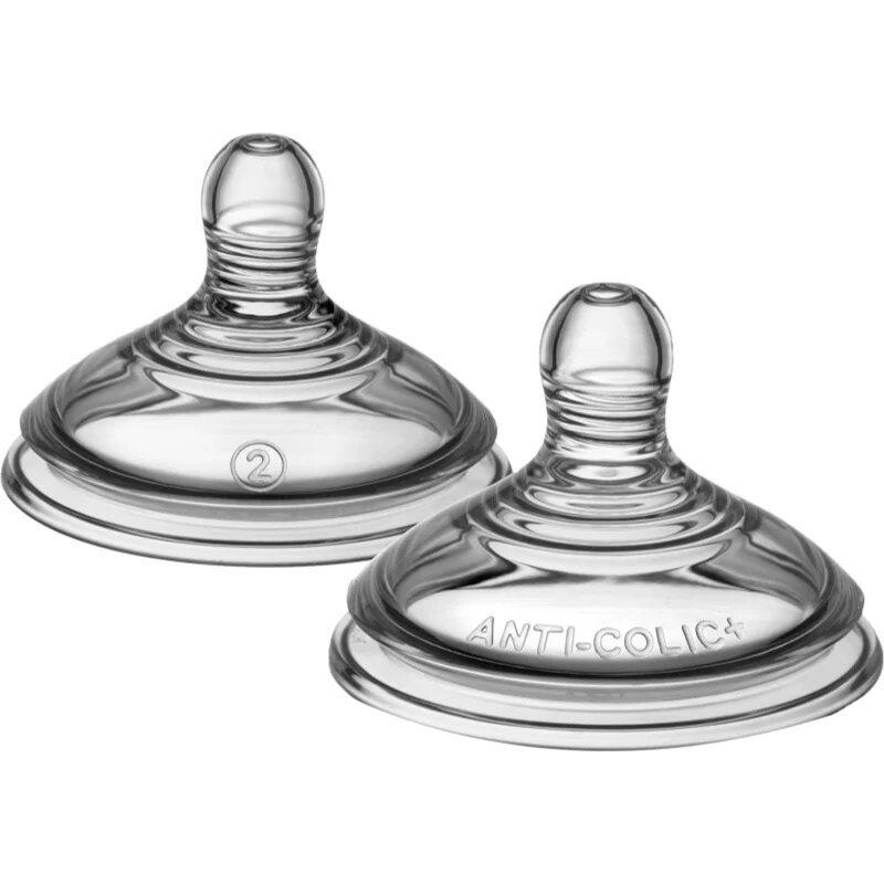 Tommee Tippee Advanced Anti-Colic cucelj za stekleničko Medium Flow 3m+ 2 kos