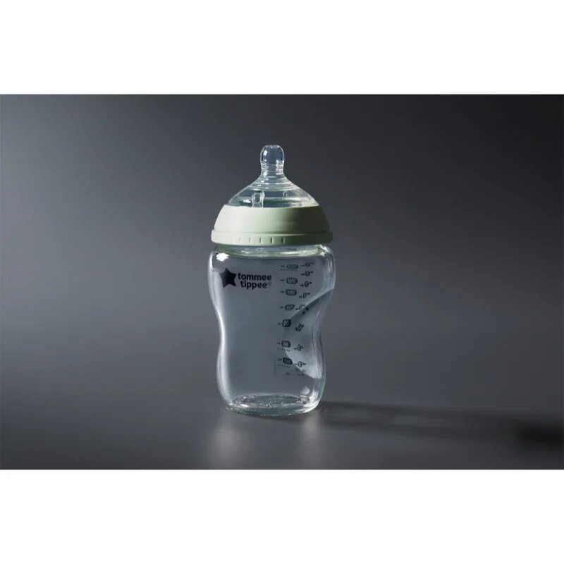 Tommee Tippee Closer To Nature Glass samosterilizacijska steklenička za dojenčke Glass 0m+ 1 kos