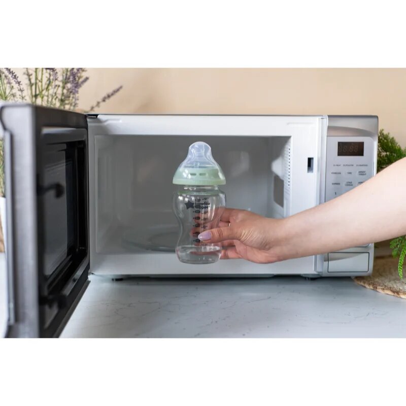 Tommee Tippee Closer To Nature Glass samosterilizacijska steklenička za dojenčke Glass 0m+ 1 kos