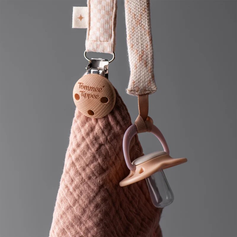 Tommee Tippee Comforter Clip držalo za dudo Beige 1 kos