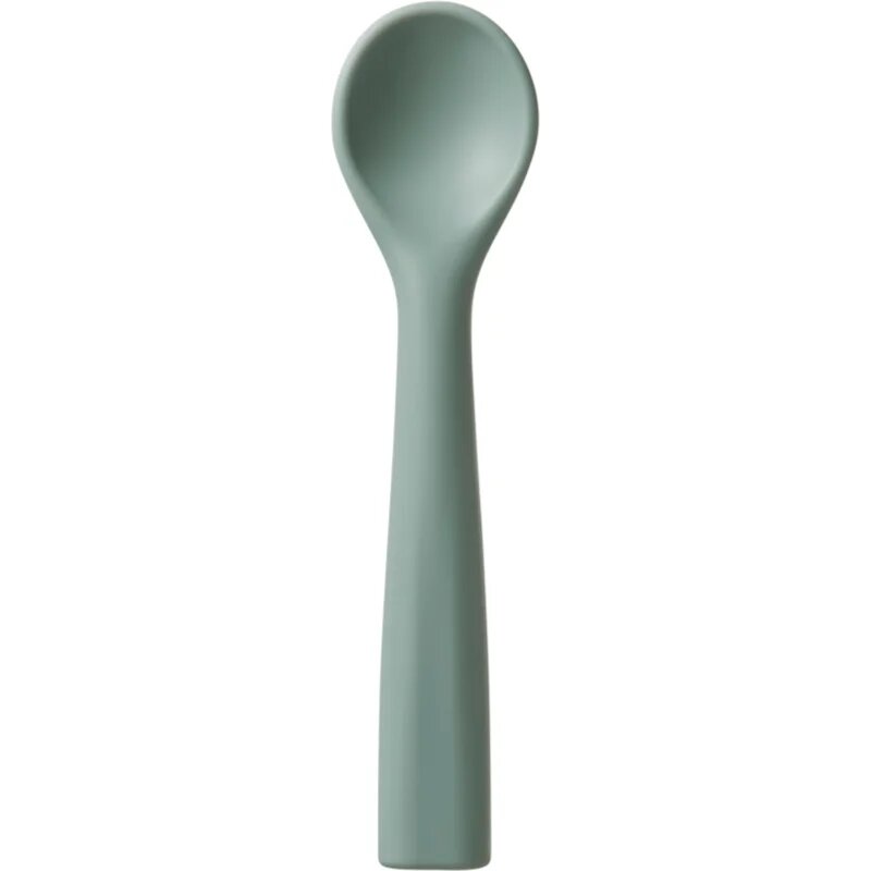 Tommee Tippee EasiStick™ Silicone Bowl & Spoon silikonska posoda s priseskom 4m+ Green 1 kos