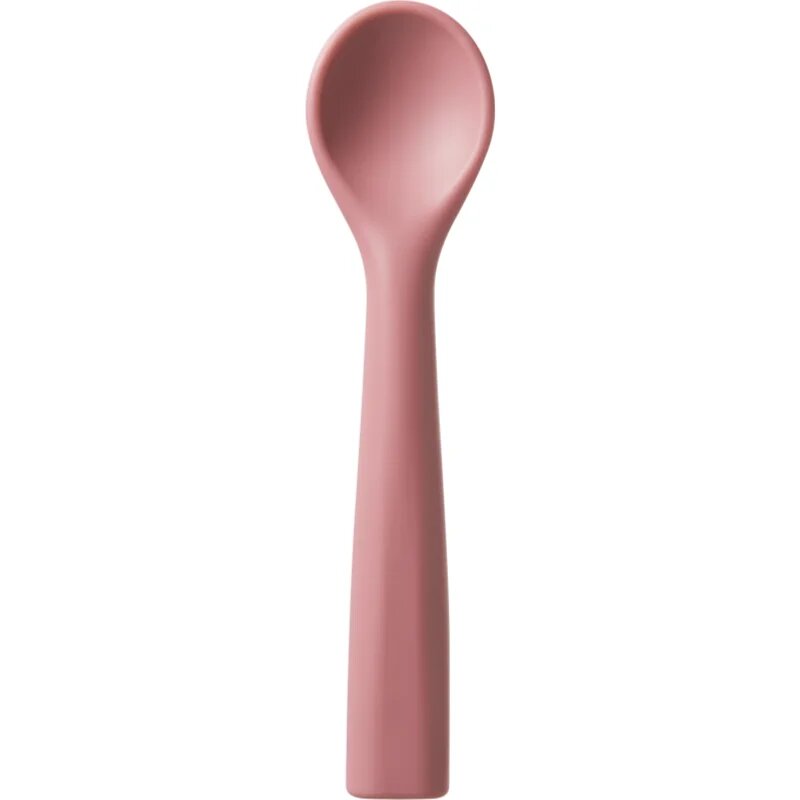 Tommee Tippee EasiStick™ Silicone Bowl & Spoon silikonska posoda s priseskom 4m+ Pink 1 kos