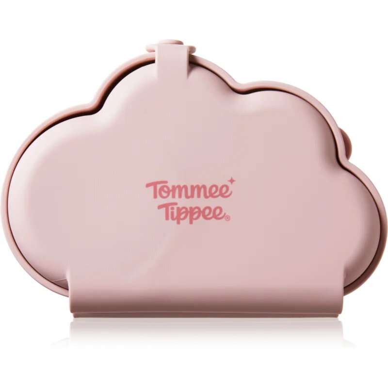 Tommee Tippee EasiStick™ Silicone Foldable Plate škatla za malico 4m+ Pink 1 kos