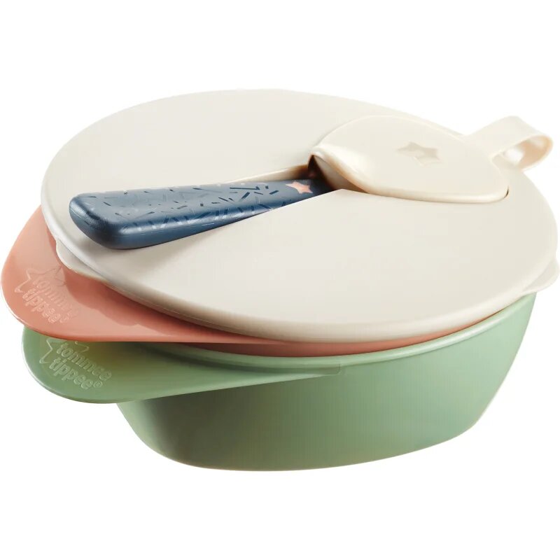 Tommee Tippee Easy Scoop 6 m+ jedilni set za otroke 4 kos