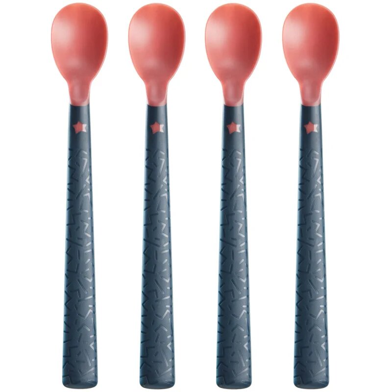 Tommee Tippee Heat Sense žlička s toplotnim senzorjem 4m+ 4 kos