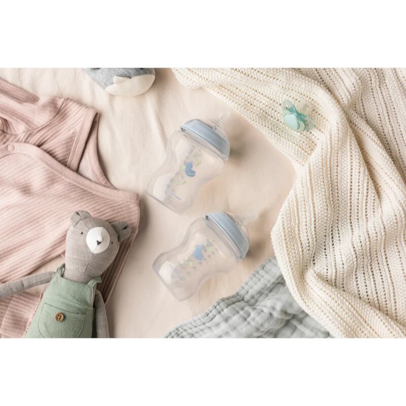 Tommee Tippee Natural Start Anti-Colic antikolična steklenička samosterilizacijsko Slow Flow 0m+ 1 kos