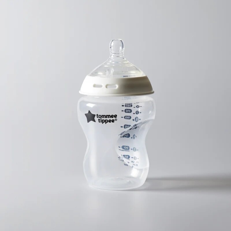 Tommee Tippee Natural Start Anti-Colic samosterilizacijska steklenička za dojenčke Medium Flow 3 m+ 2x340 ml