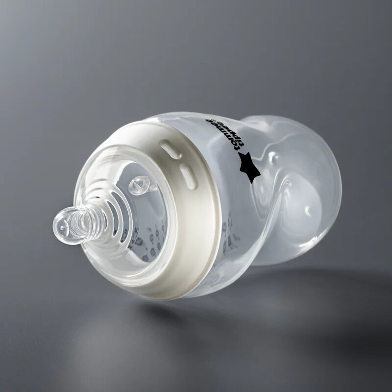 Tommee Tippee Natural Start Anti-Colic samosterilizacijska steklenička za dojenčke Medium Flow 3 m+ 2x340 ml