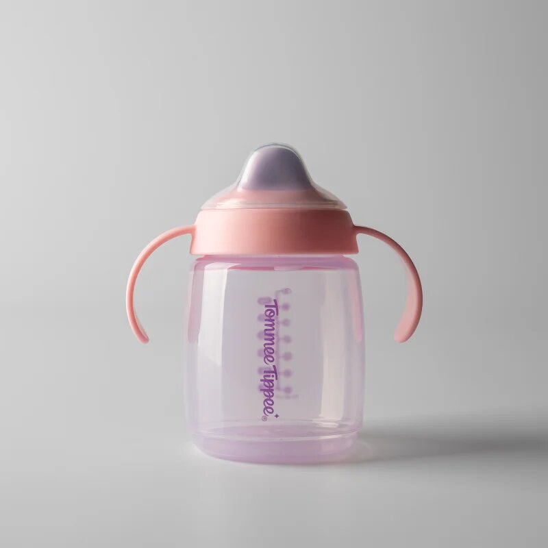 Tommee Tippee Trainer Spout otroški lonček 6m+ Pink 1 kos