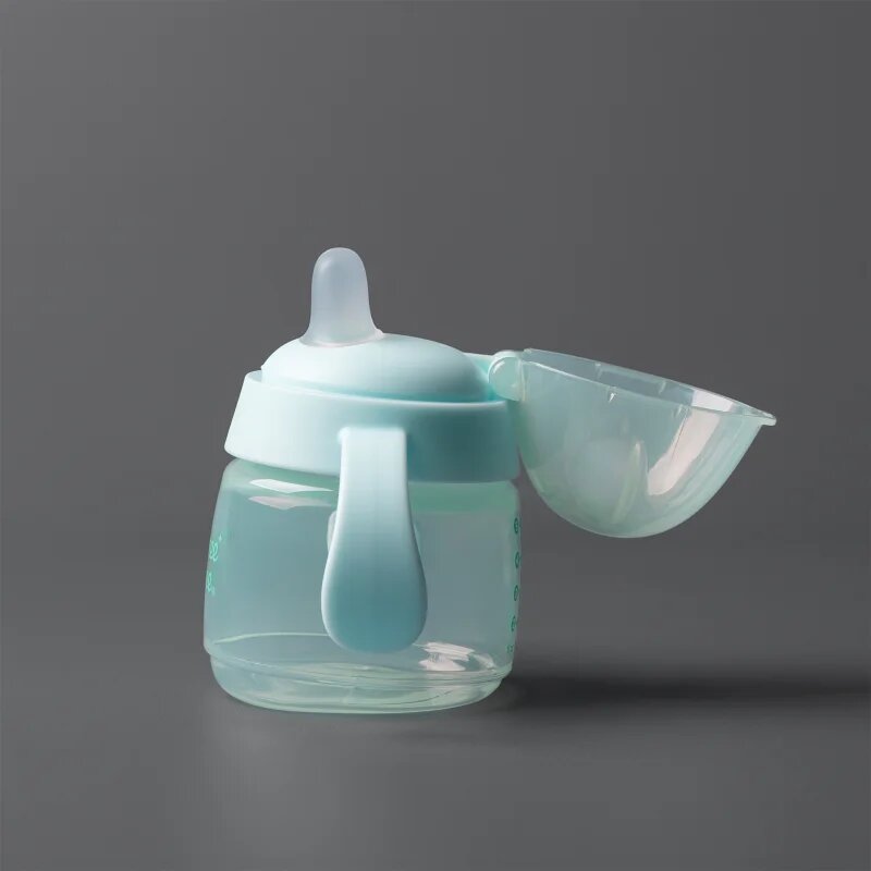 Tommee Tippee Transition Spout Cup lonček ki ne pušča 4m+ Blue 150 ml
