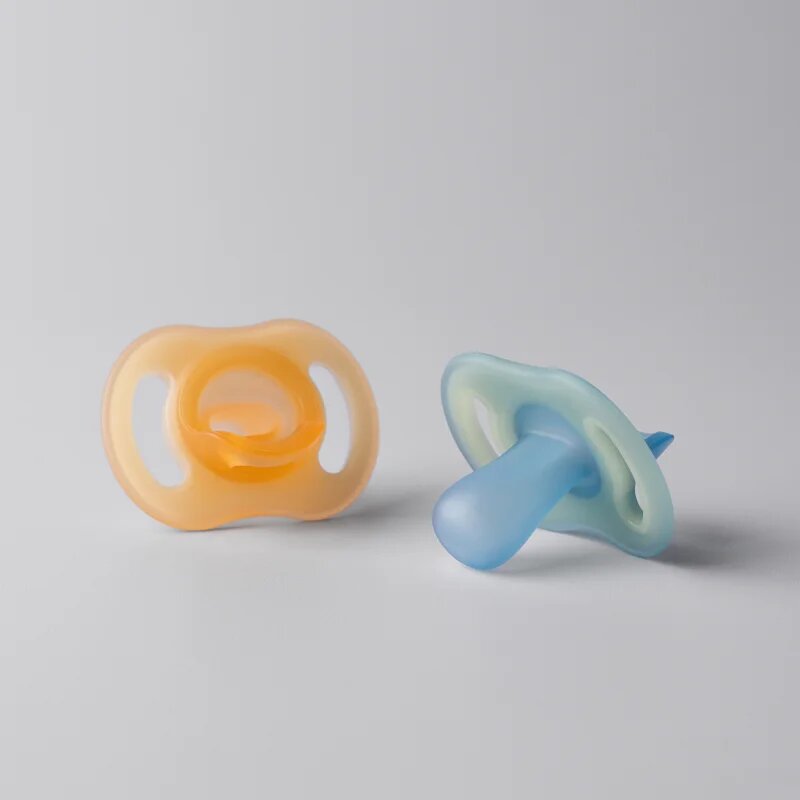 Tommee Tippee Ultra Light Night duda 6-18m Orange/ Blue 2 kos