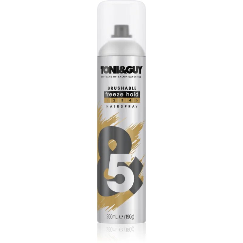 TONI&GUY Creative lak za lase za ekstra močno utrjevanje 250 ml
