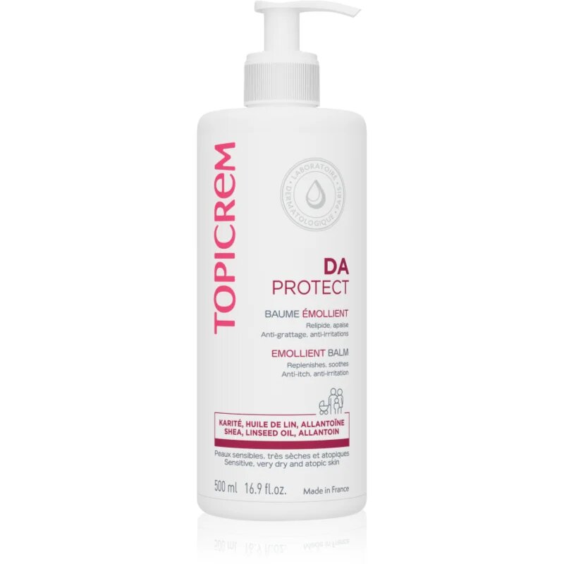 Topicrem AD Emollient Balm negovalni balzam za telo za zelo občutljivo suho in atopično kožo 500 ml