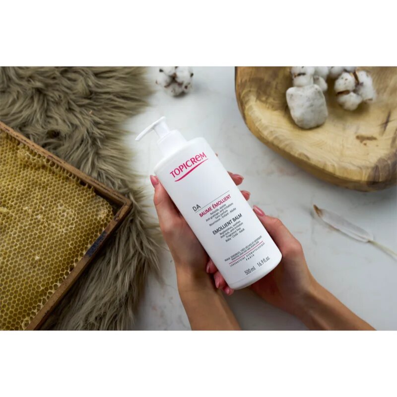Topicrem AD Emollient Balm negovalni balzam za telo za zelo občutljivo suho in atopično kožo 500 ml