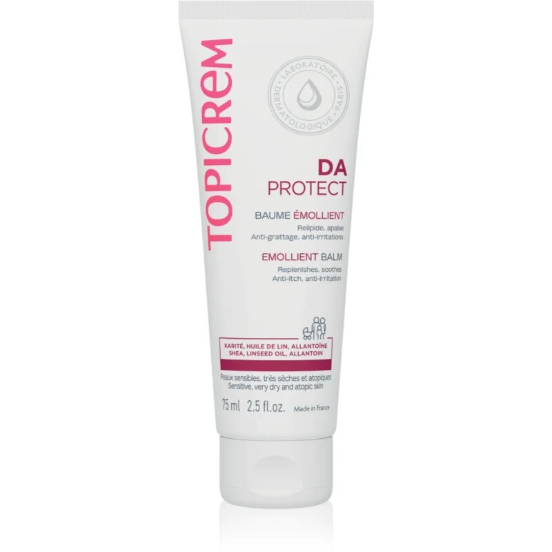 Topicrem AD Emollient Balm negovalni balzam za telo za zelo občutljivo suho in atopično kožo 75 ml