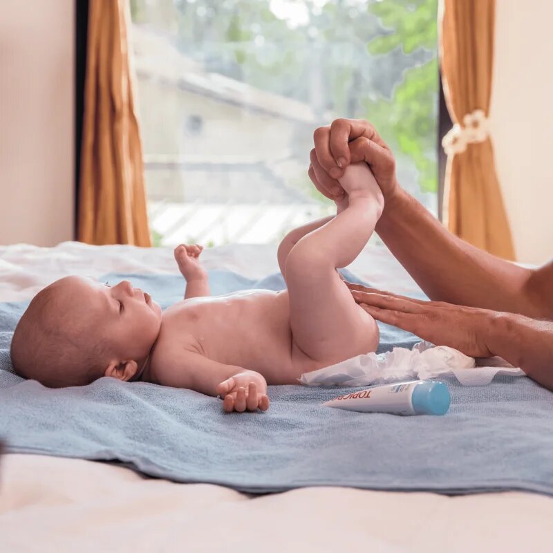 Topicrem BABY Barrier Change Care otroška zaščitna krema proti vnetju ritke 75 ml