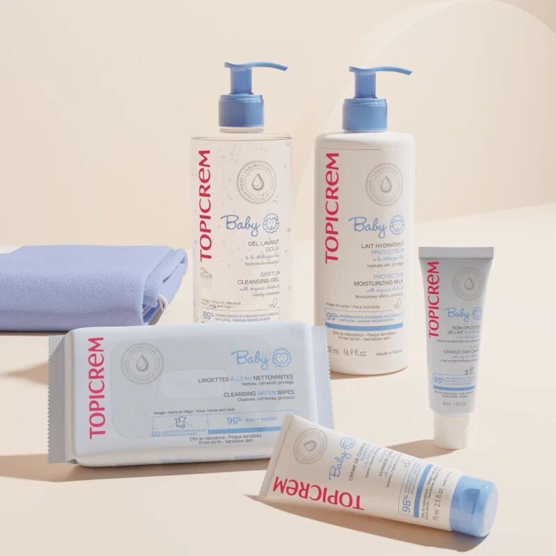 Topicrem BABY Barrier Change Care otroška zaščitna krema proti vnetju ritke 75 ml