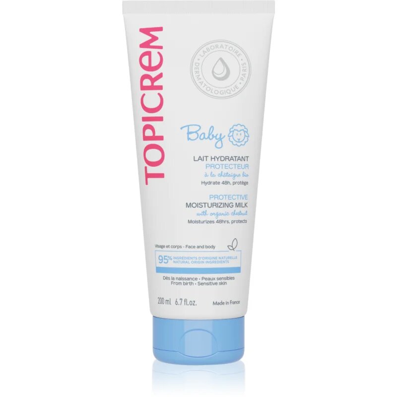 Topicrem BABY My 1st Ultra-Moisturizing Milk vlažilno mleko za obraz in telo za suho in občutljivo kožo 200 ml