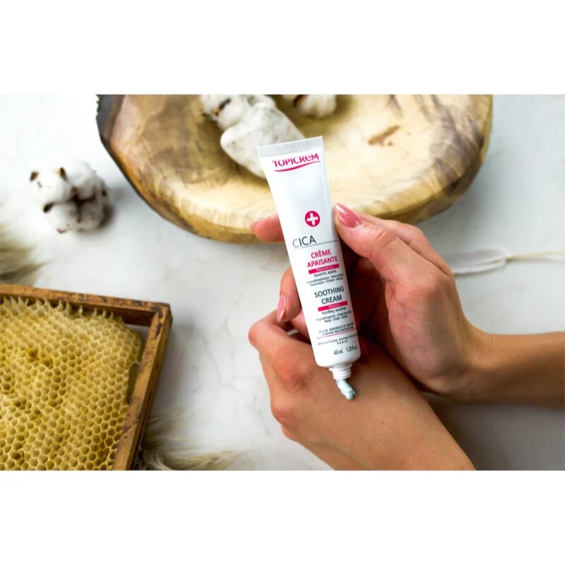 Topicrem CICA Soothing Cream intenzivna obnovitvena krema za razdraženo kožo 40 ml